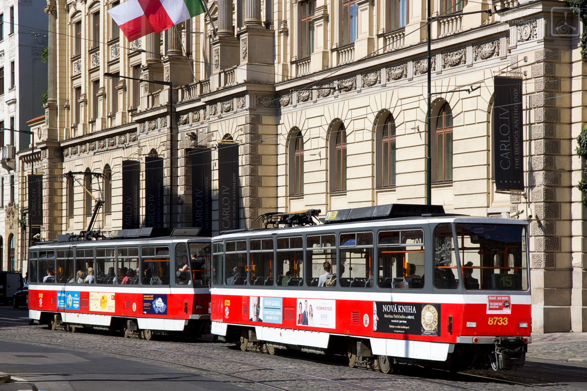 Прага, Tatra T6A5 № 8733