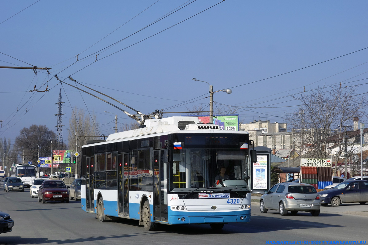 Trolleybus de Crimée, Bogdan T70110 N°. 4320