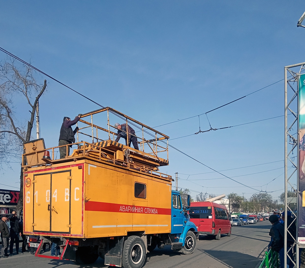 Бишкек — Проишествия с участием троллейбуса
