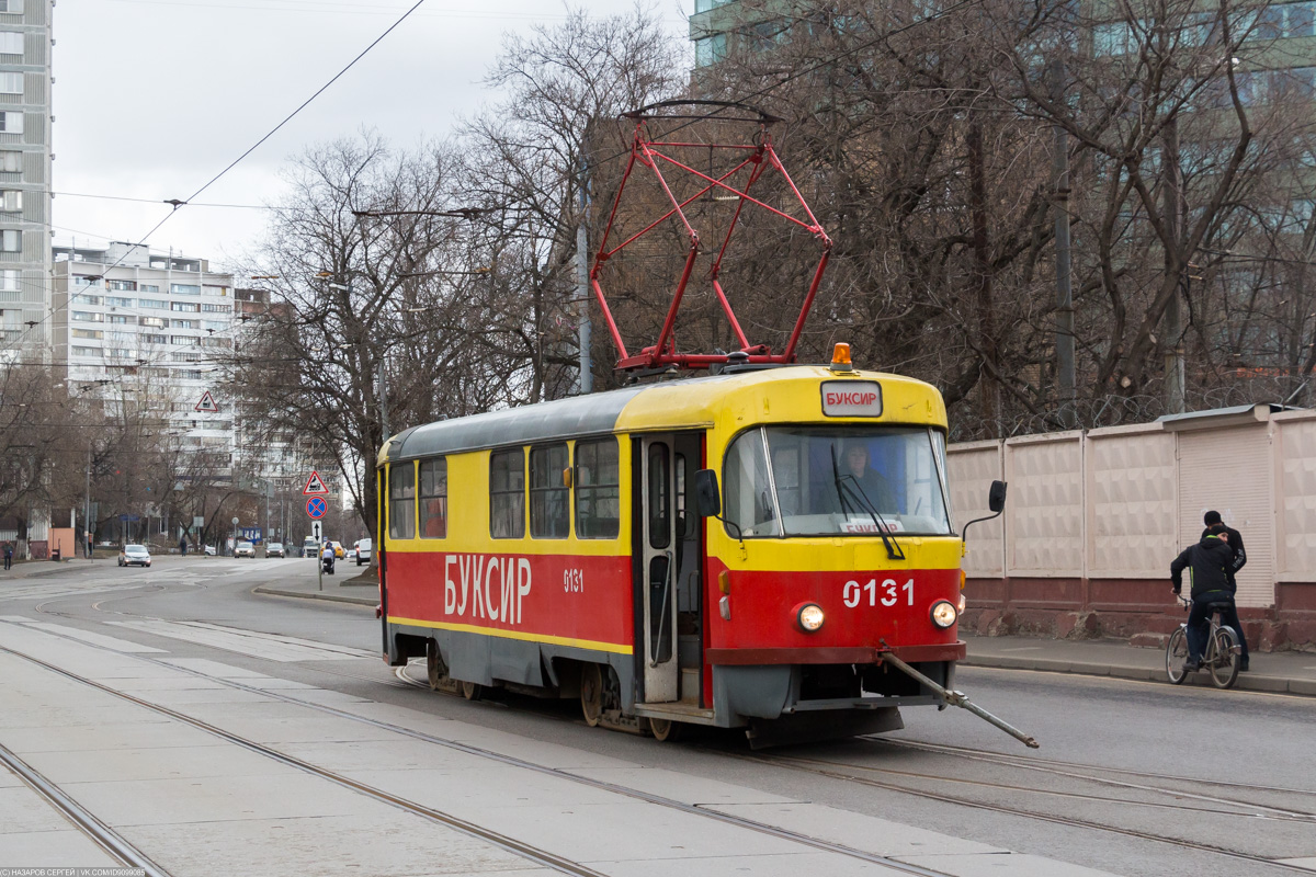 Москва, Tatra T3SU № 0131