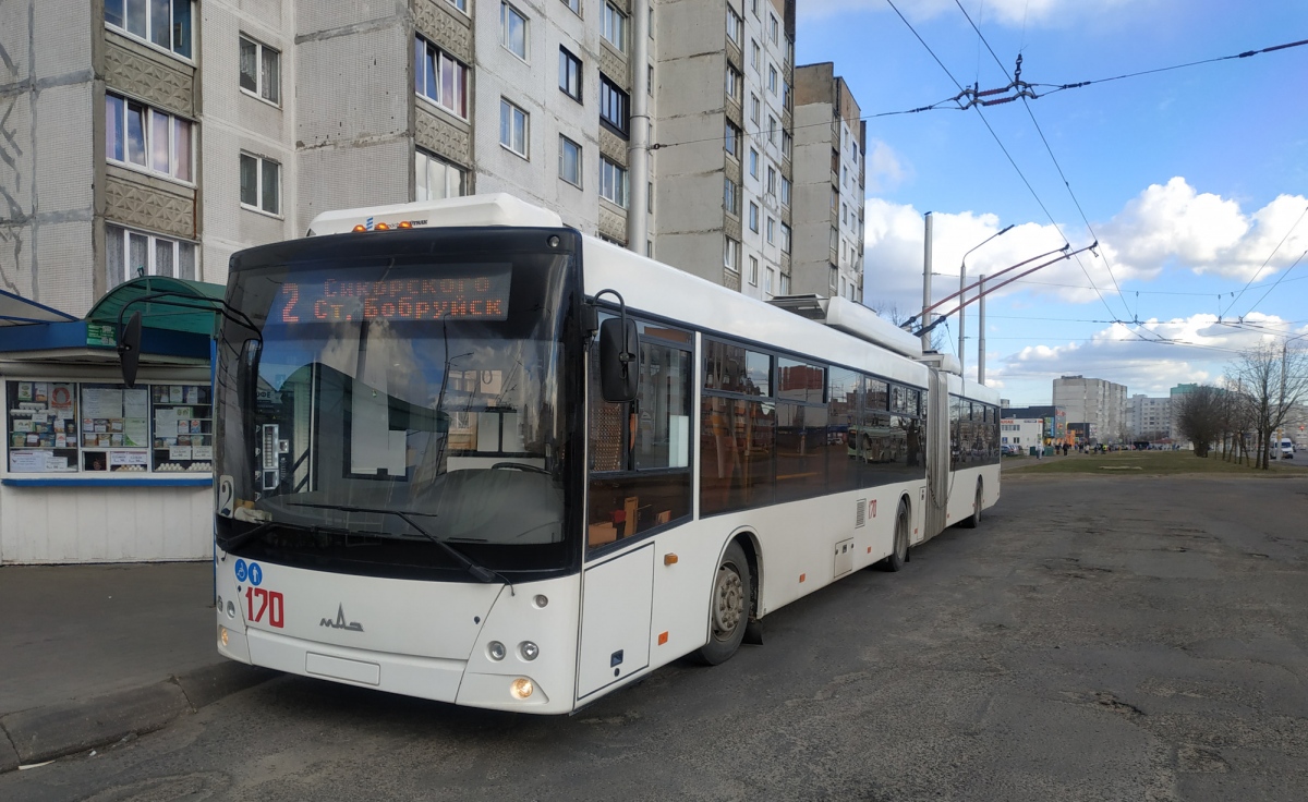 Babruisk, MAZ-215Т № 170