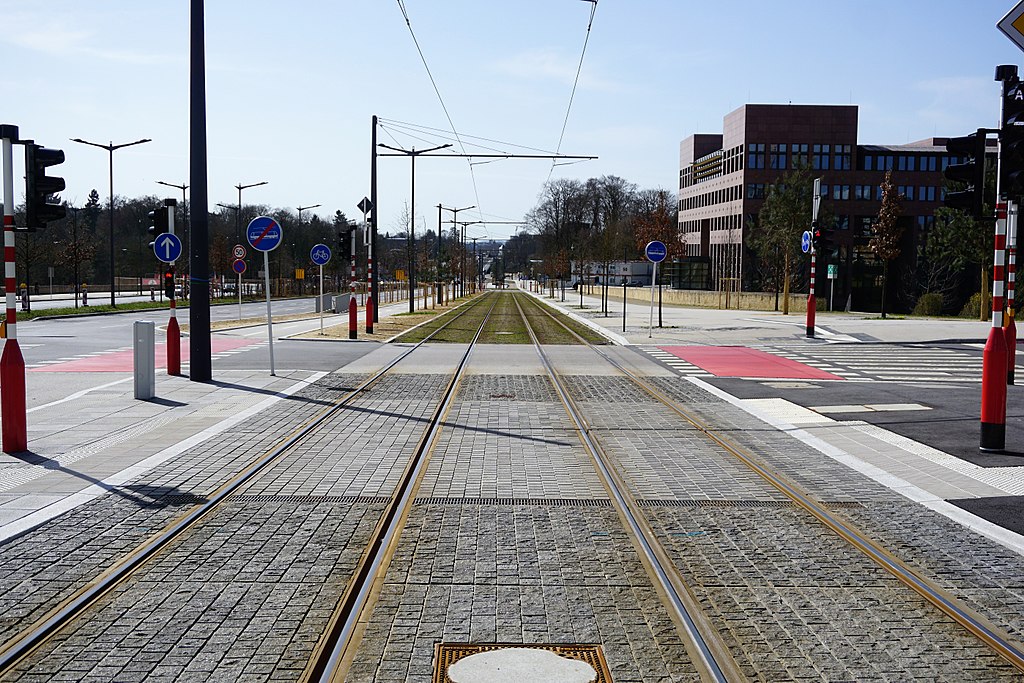 Люксембург — Трамвайные линии и инфраструктура
