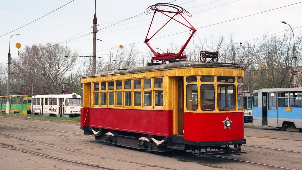 Краснодар, Х № Э-1; Краснодар — Экскурсия на музейном вагоне типа Х 7 апреля 2000 г.