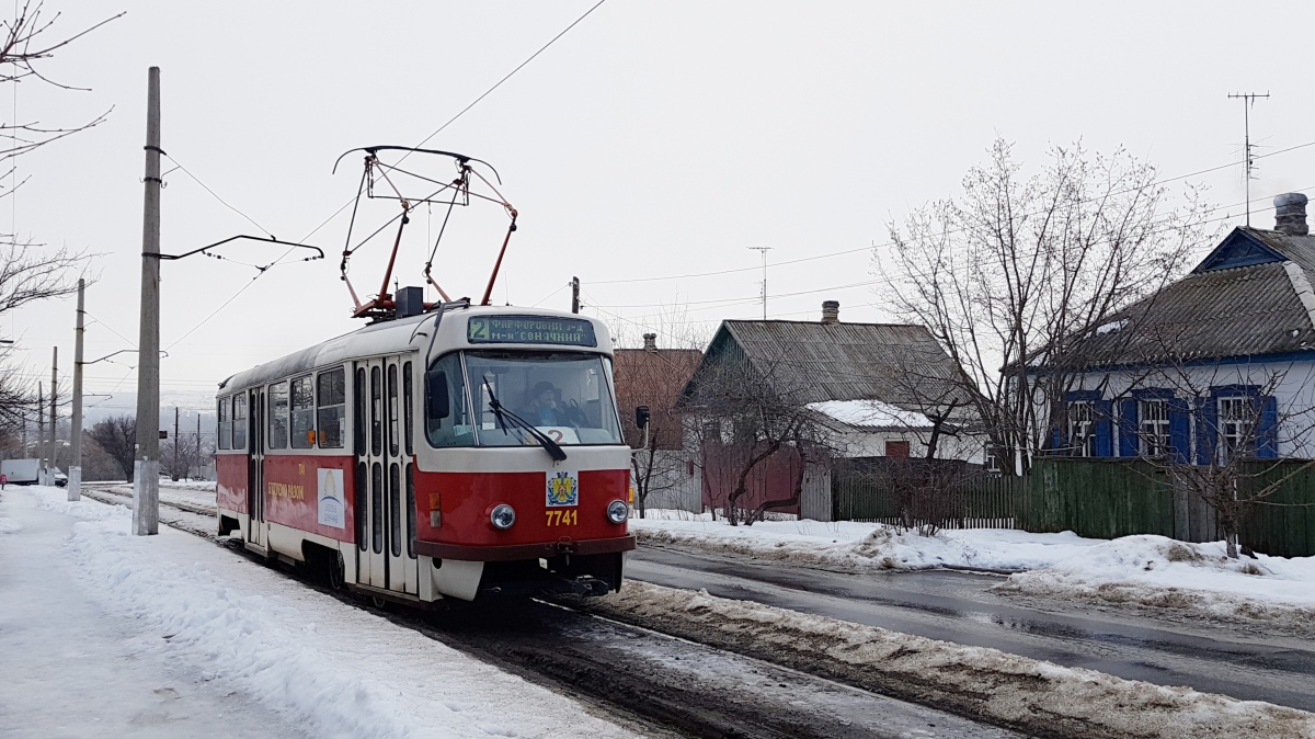 Дружковка, Tatra T3SUCS № 7741