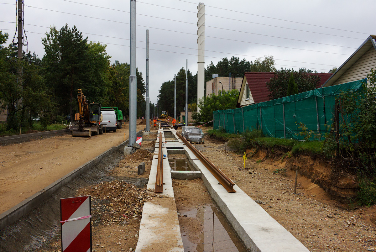 陶格夫匹爾斯 — Construction of the Daugavpils Hospital Line