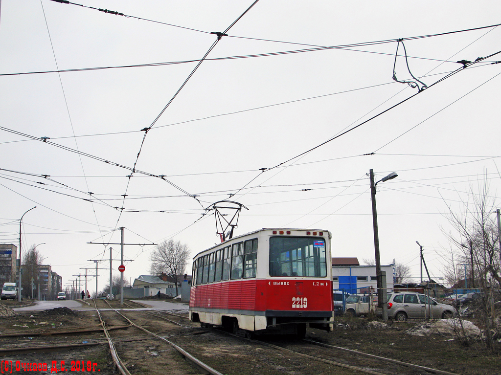 Саратов, 71-605 (КТМ-5М3) № 2219; Саратов — Трамвайные линии