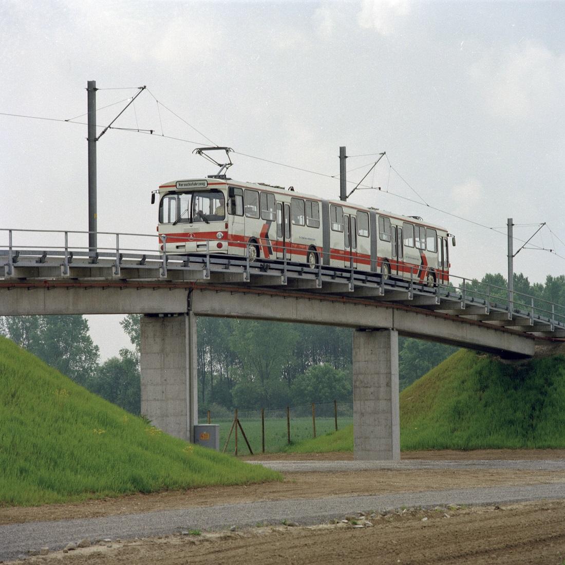 Рейн-Неккар, Mercedes-Benz O305GG № o.Nr; Карлсруэ — Rastatt, Obus-Teststrecke