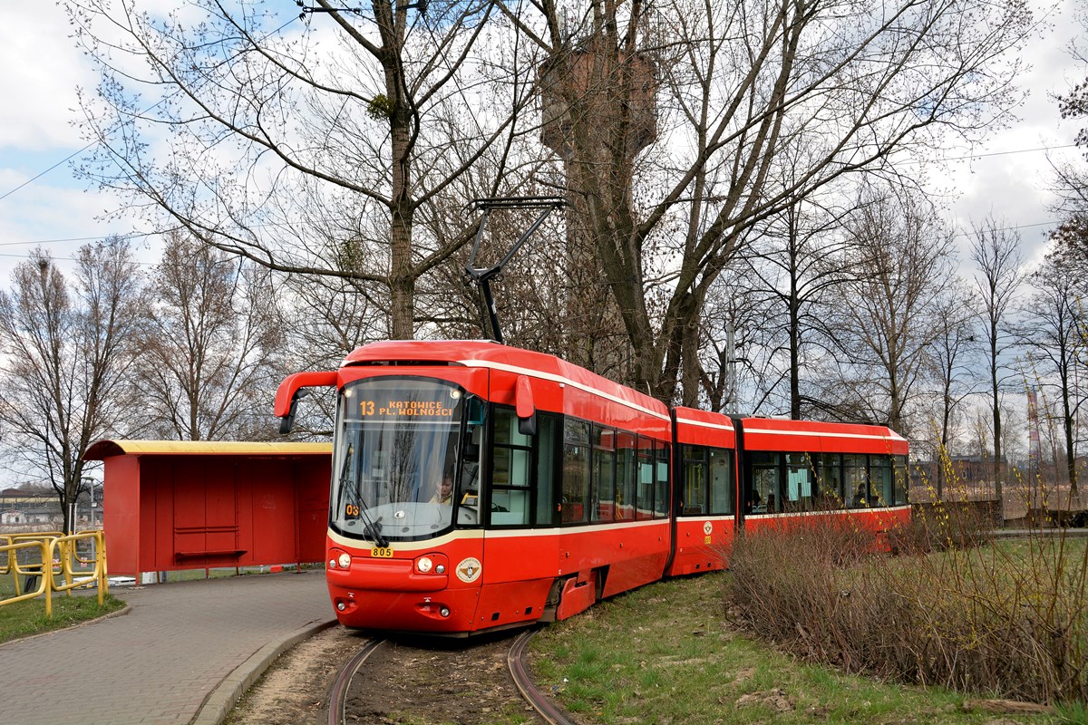 Sileesia tramm, Alstom 116Nd № 805