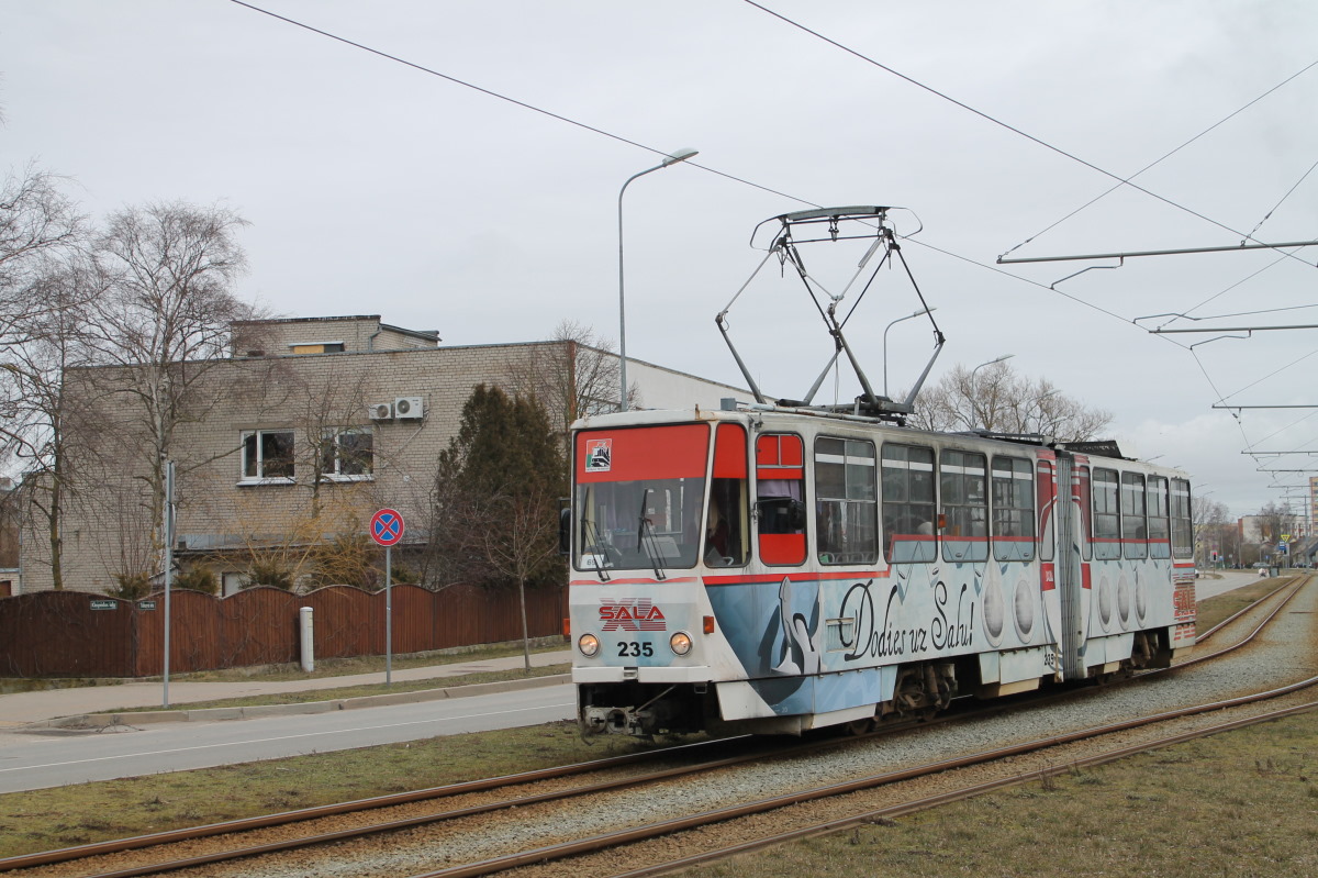 Лиепая, Tatra KT4SU № 235