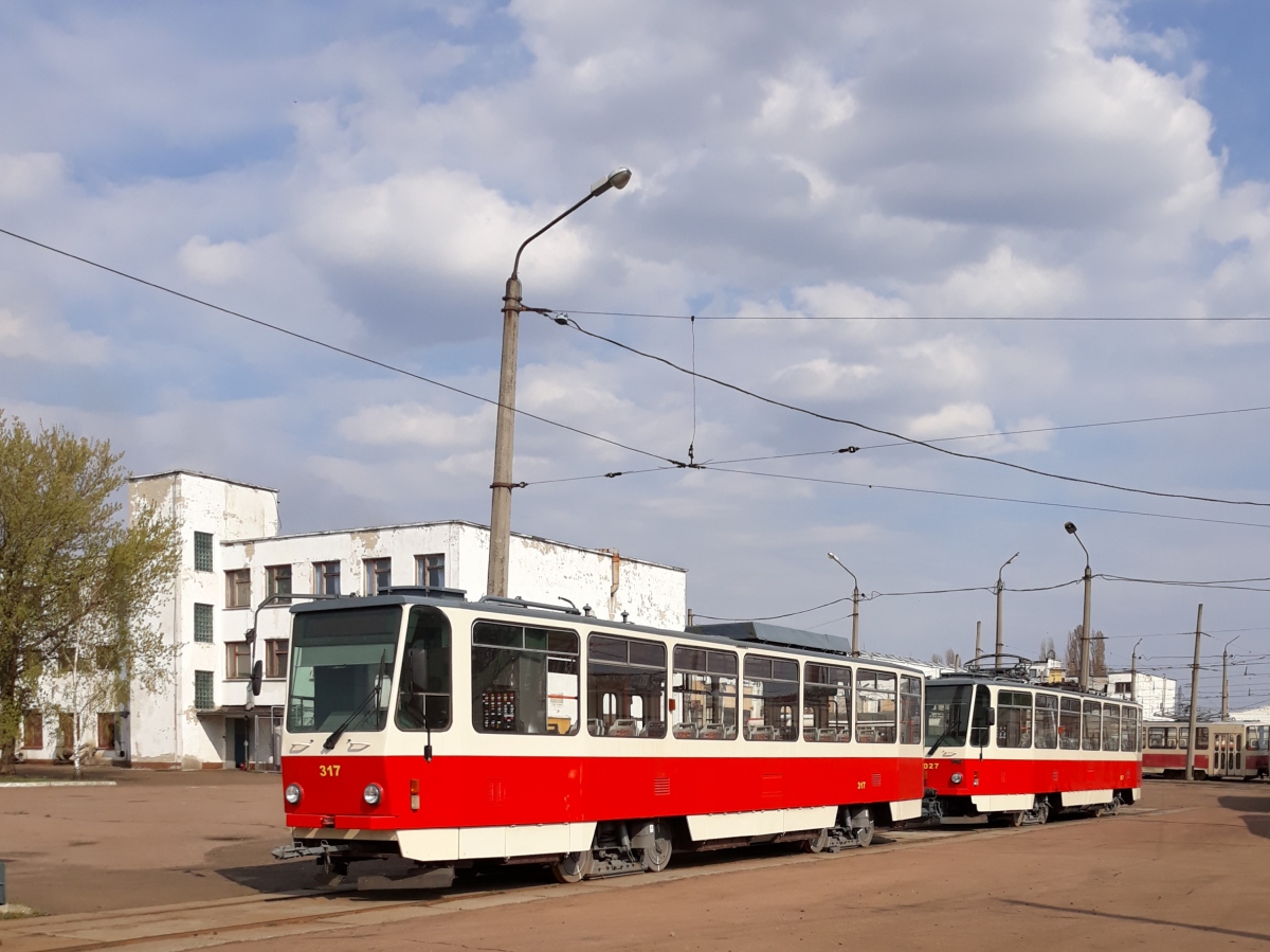 Киев, Tatra T6A5 № 317