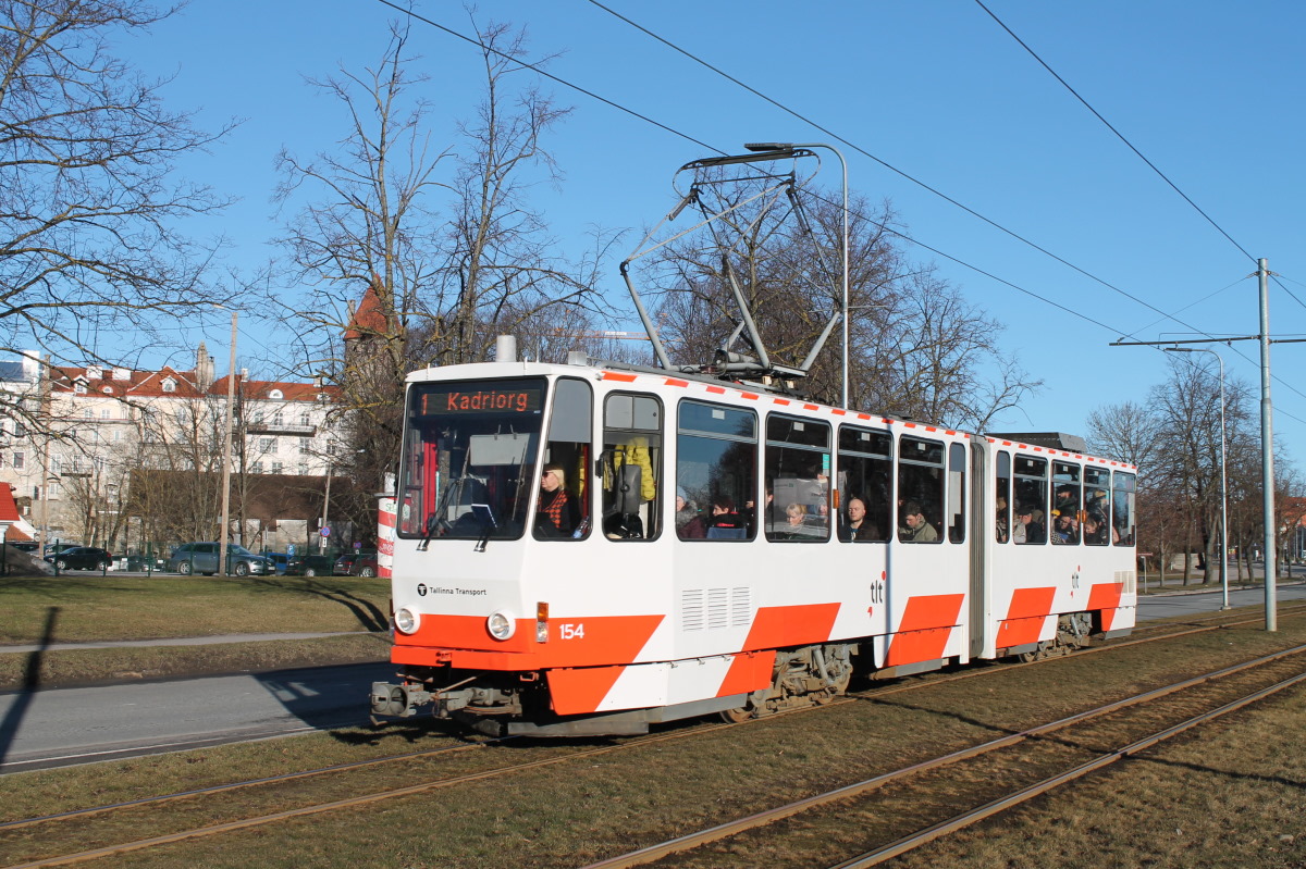 Таллин, Tatra KT4D № 154