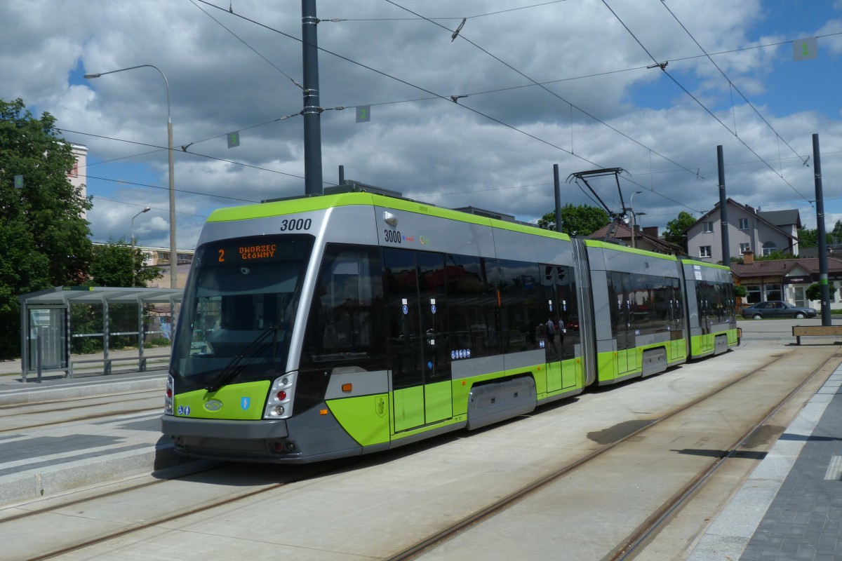 Olsztyn, Solaris Tramino S111o — 3000