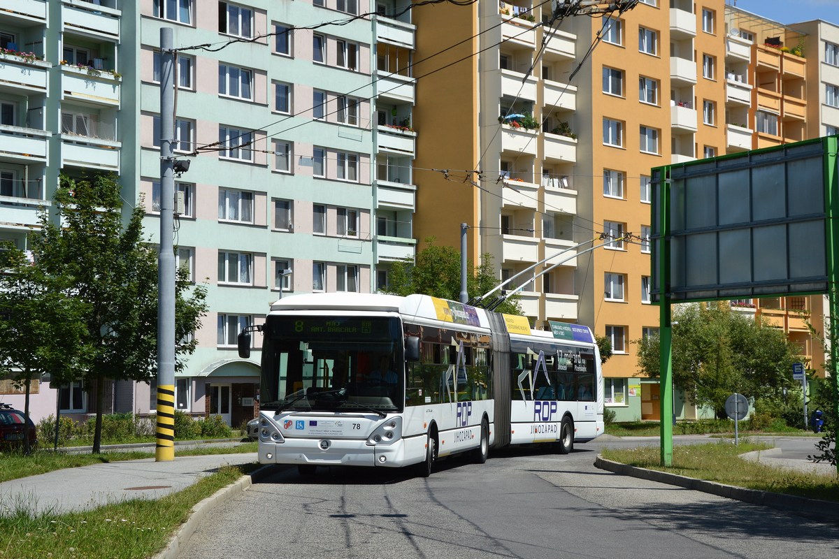 Ческе-Будеёвице, Škoda 25Tr Irisbus Citelis № 78