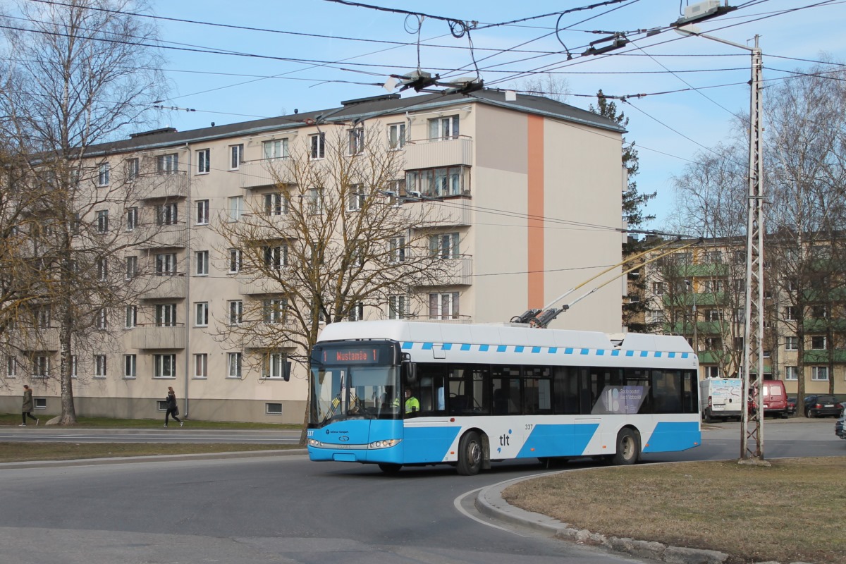 Tallinn, Solaris Trollino III 12 AC N°. 337