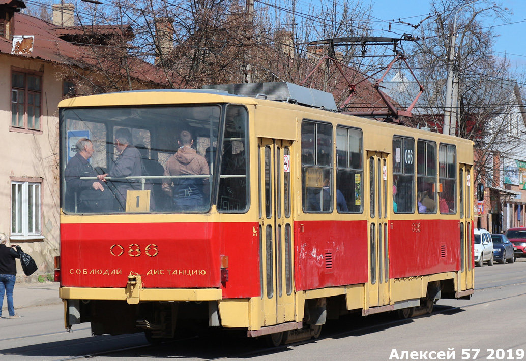 Орёл, Tatra T6B5SU № 086