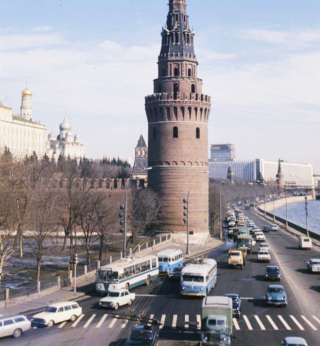 Москва, ЗиУ-682Б № 4011; Москва — Исторические фотографии — Трамвай и Троллейбус (1946-1991)