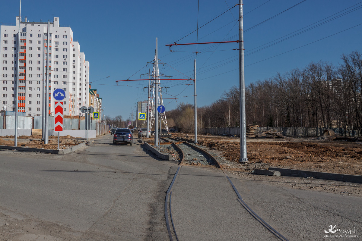 ყაზანი — Construction of tram line "SunCity — Boriskovo"