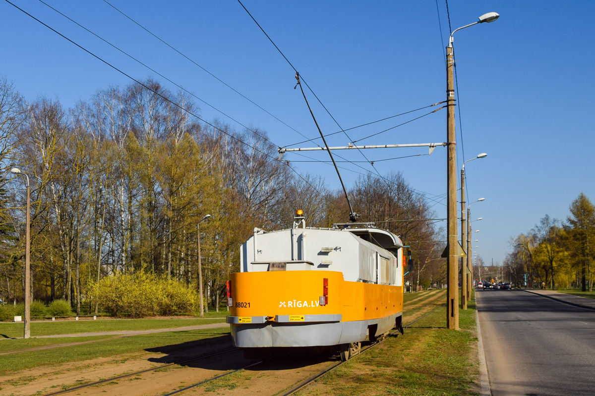 Рига, Tatra T3SU (двухдверная) № 88021