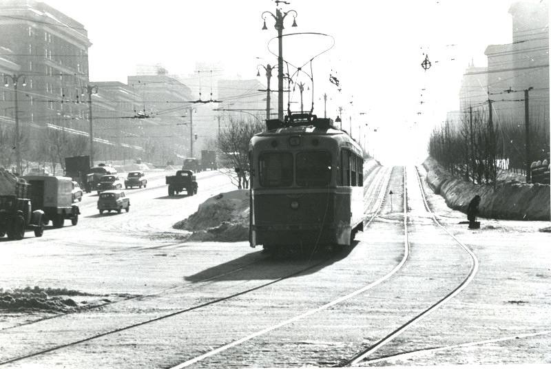 Масква, М-38 № 1063; Масква — Исторические фотографии — Трамвай и Троллейбус (1946-1991)