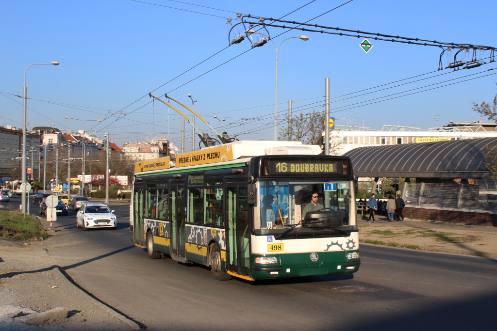 Пльзень, Škoda 24Tr Irisbus Citybus № 498