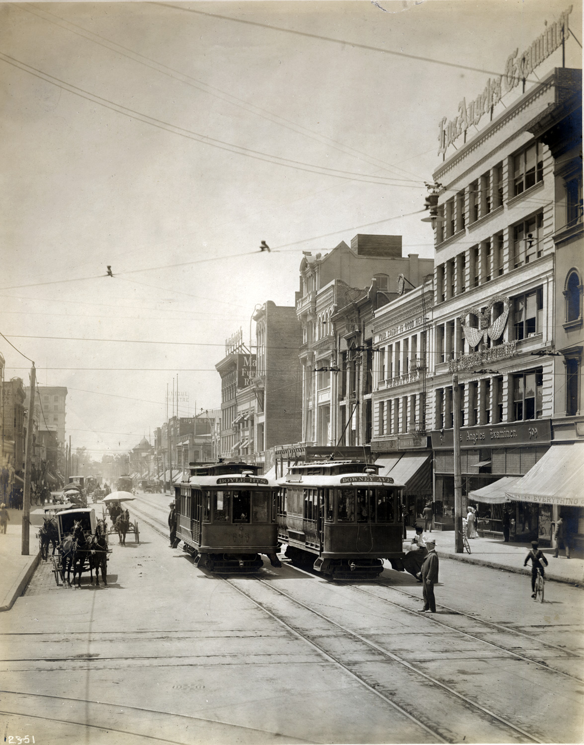 Лос-Анджелес, St. Louis LARy Type B № 263; Лос-Анджелес — Старые фотографии