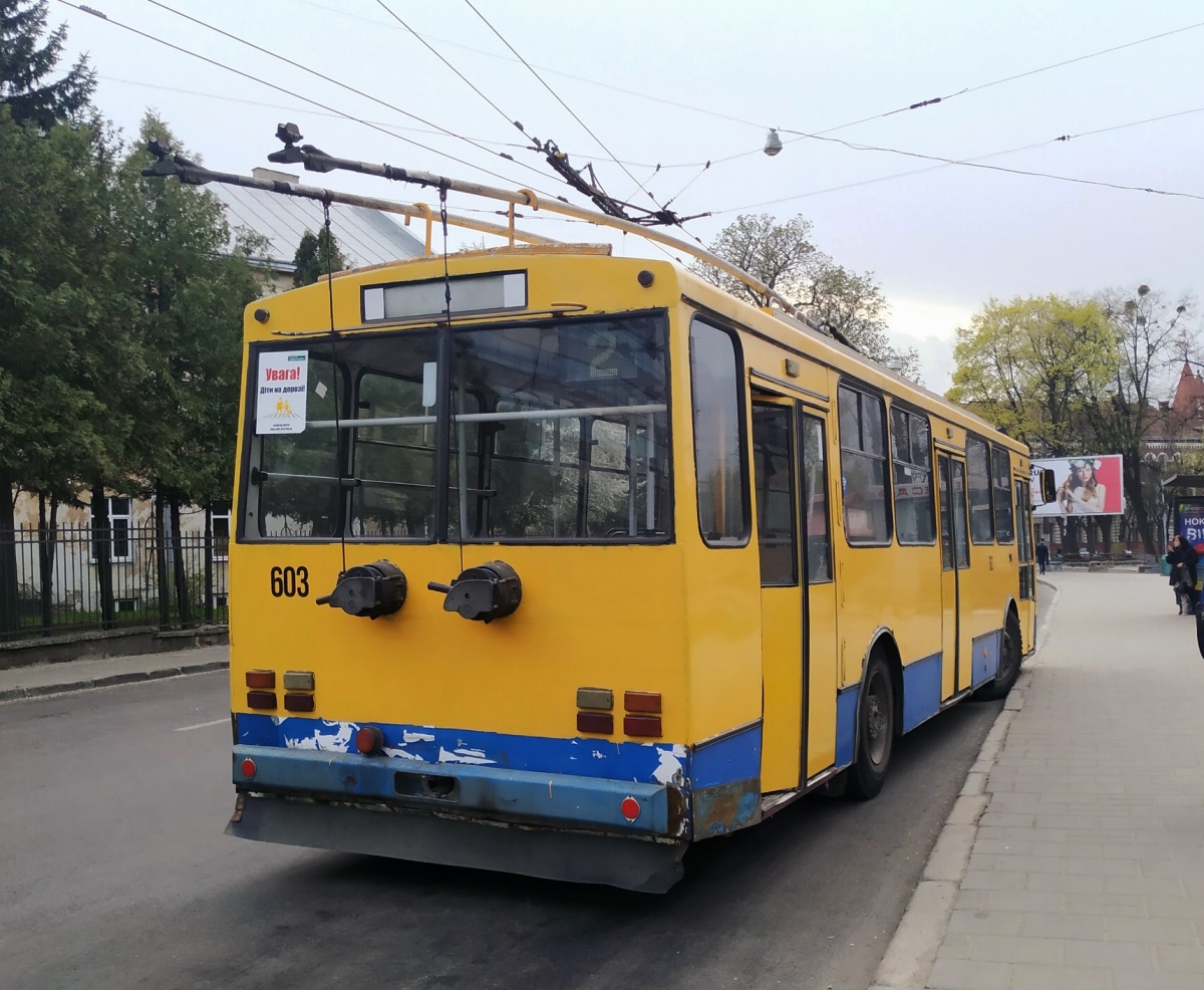 Lviv, Škoda 14Tr11/6 № 603
