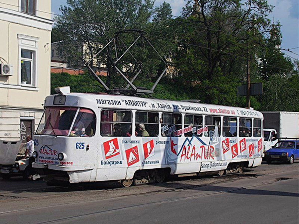 Харьков, Tatra T3SU № 625