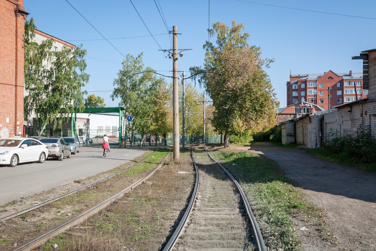 Tomsk — Tram Lines and Terminals