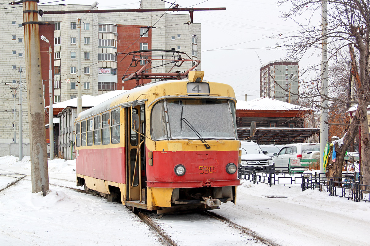 Yekaterinburg, Tatra T3SU (2-door) # 530
