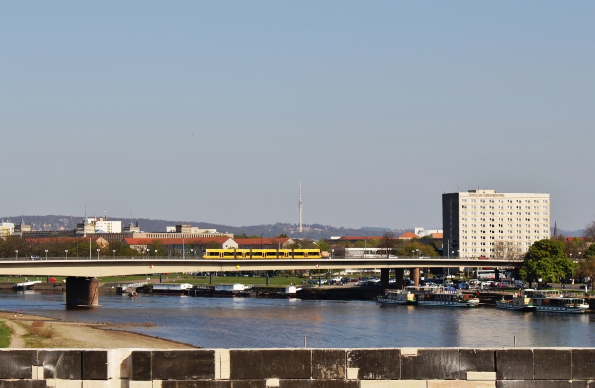 Dresden — Trams and bridges