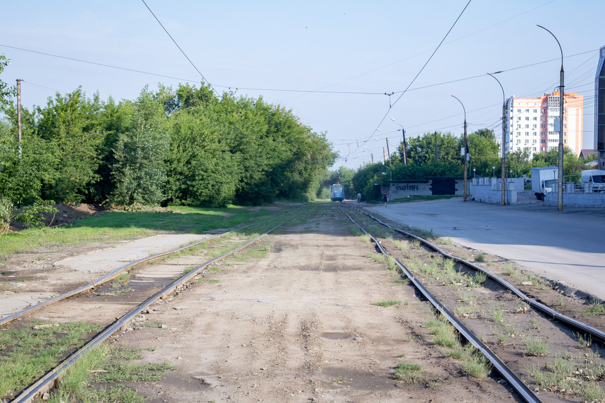 Новосибірськ — Трамвайные и троллейбусные линии и конечные
