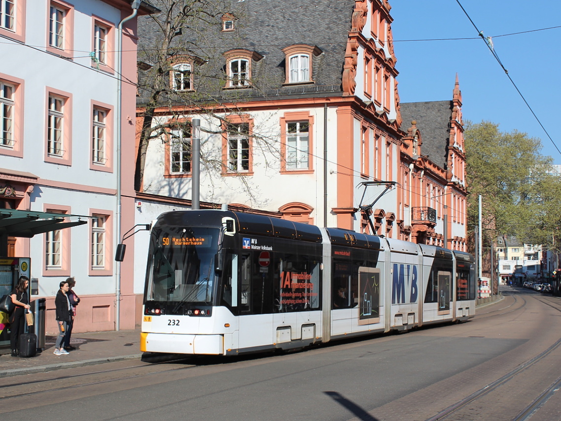 Mainz, Stadler Variobahn # 232
