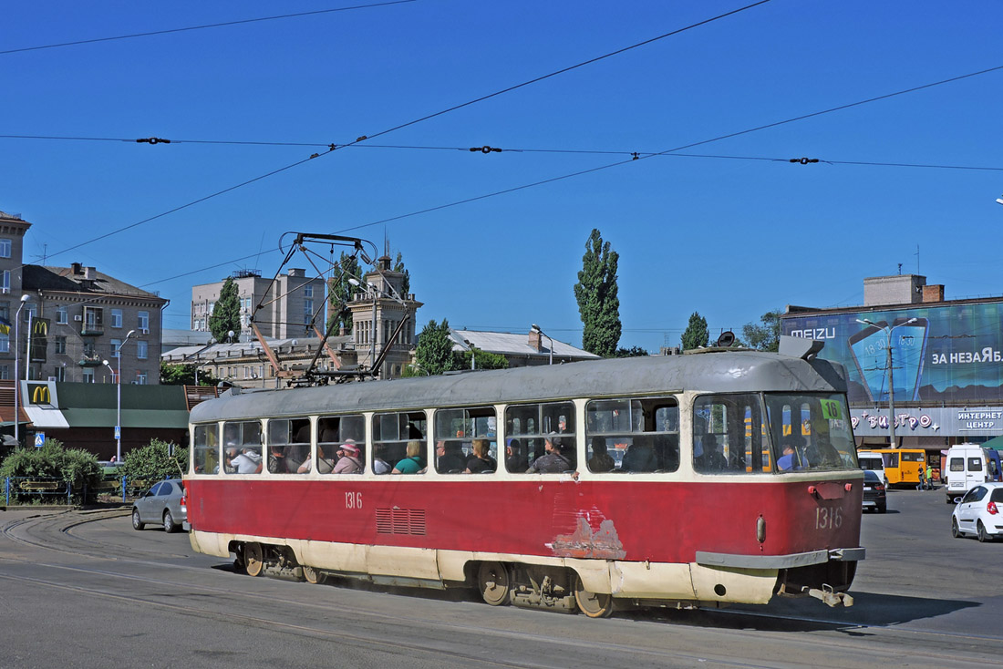 Dnipro, Tatra T3SU N°. 1316