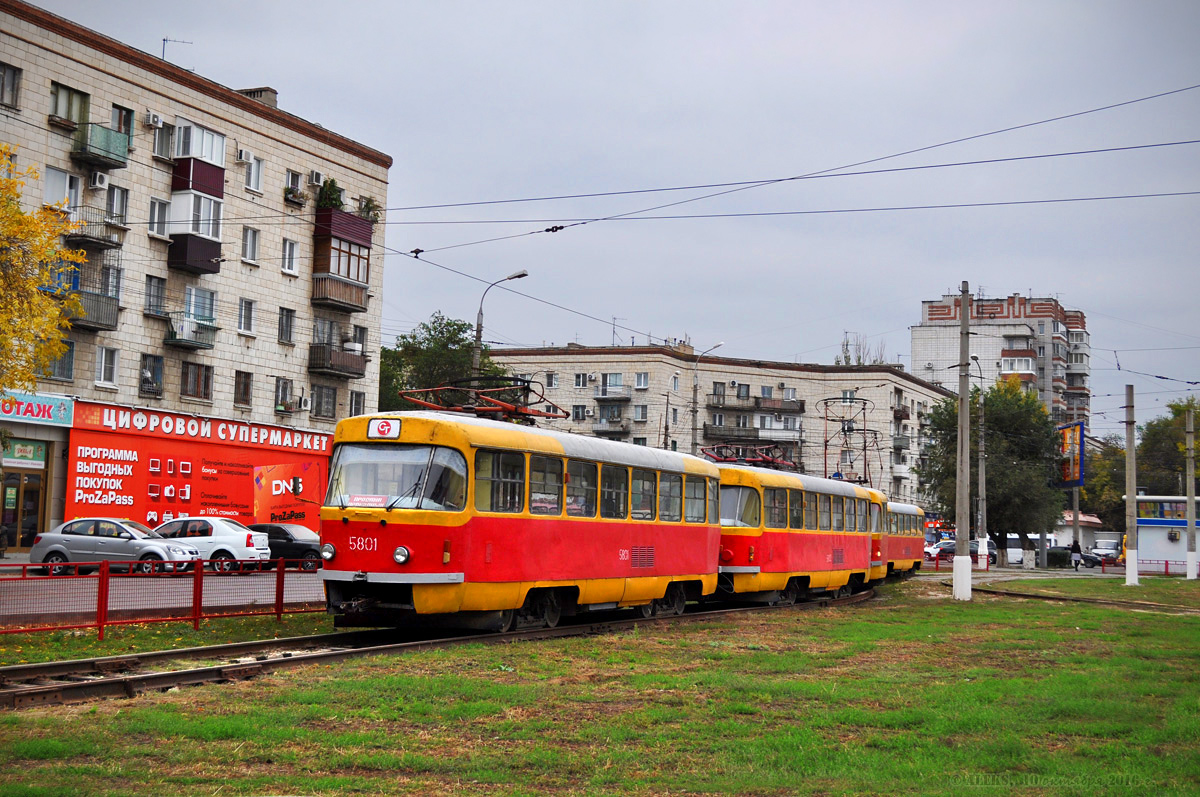 Volgograd, Tatra T3SU # 5801; Volgograd, Tatra T3SU # 5802