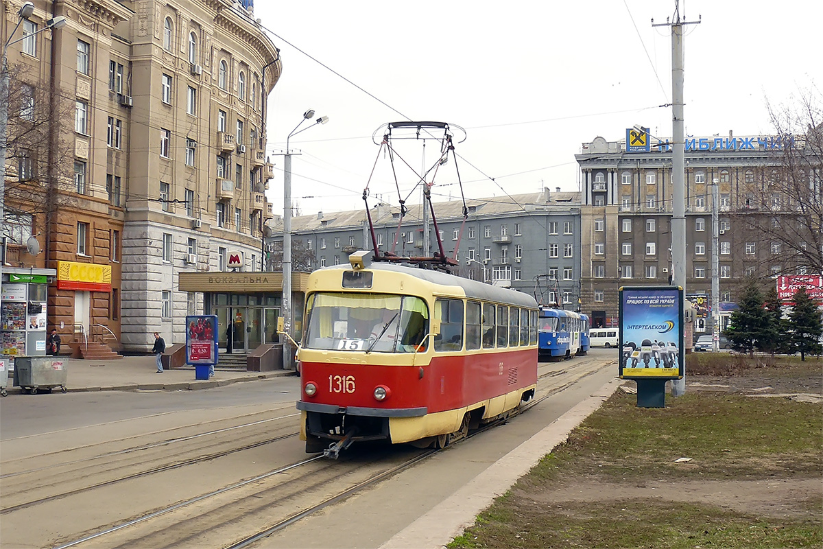 Dnipro, Tatra T3SU č. 1316