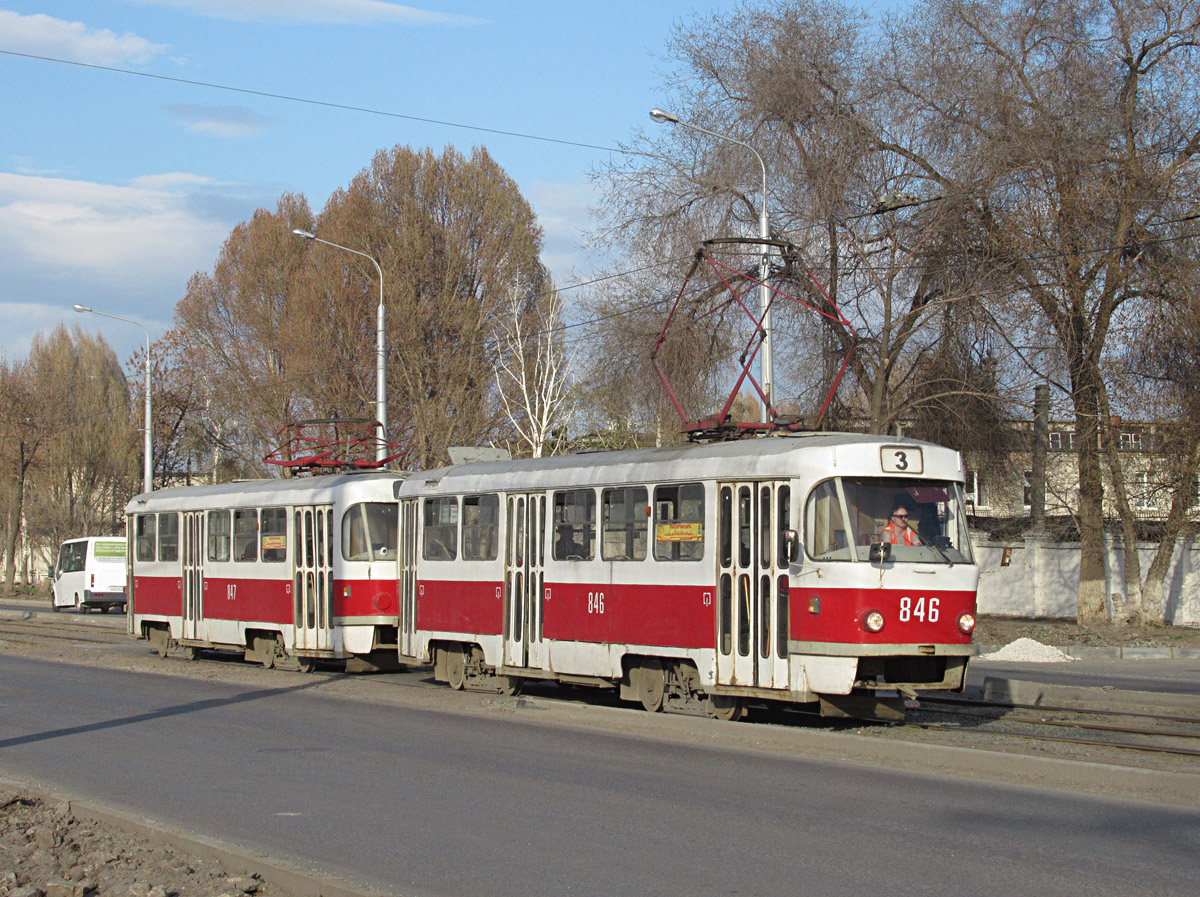 Самара, Tatra T3SU № 846