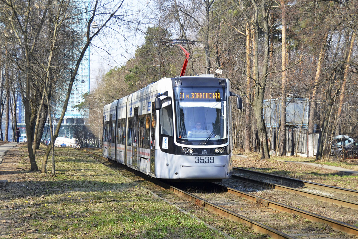 Москва, 71-414 (Pesa Fokstrot) № 3539