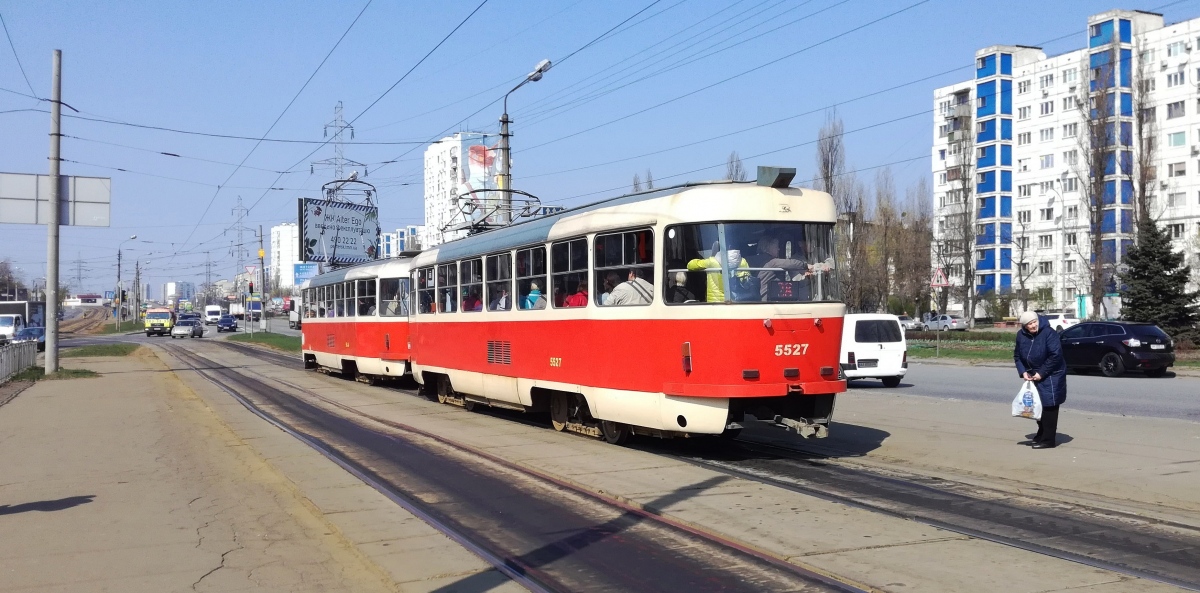 Киев, Tatra T3SUCS № 5527