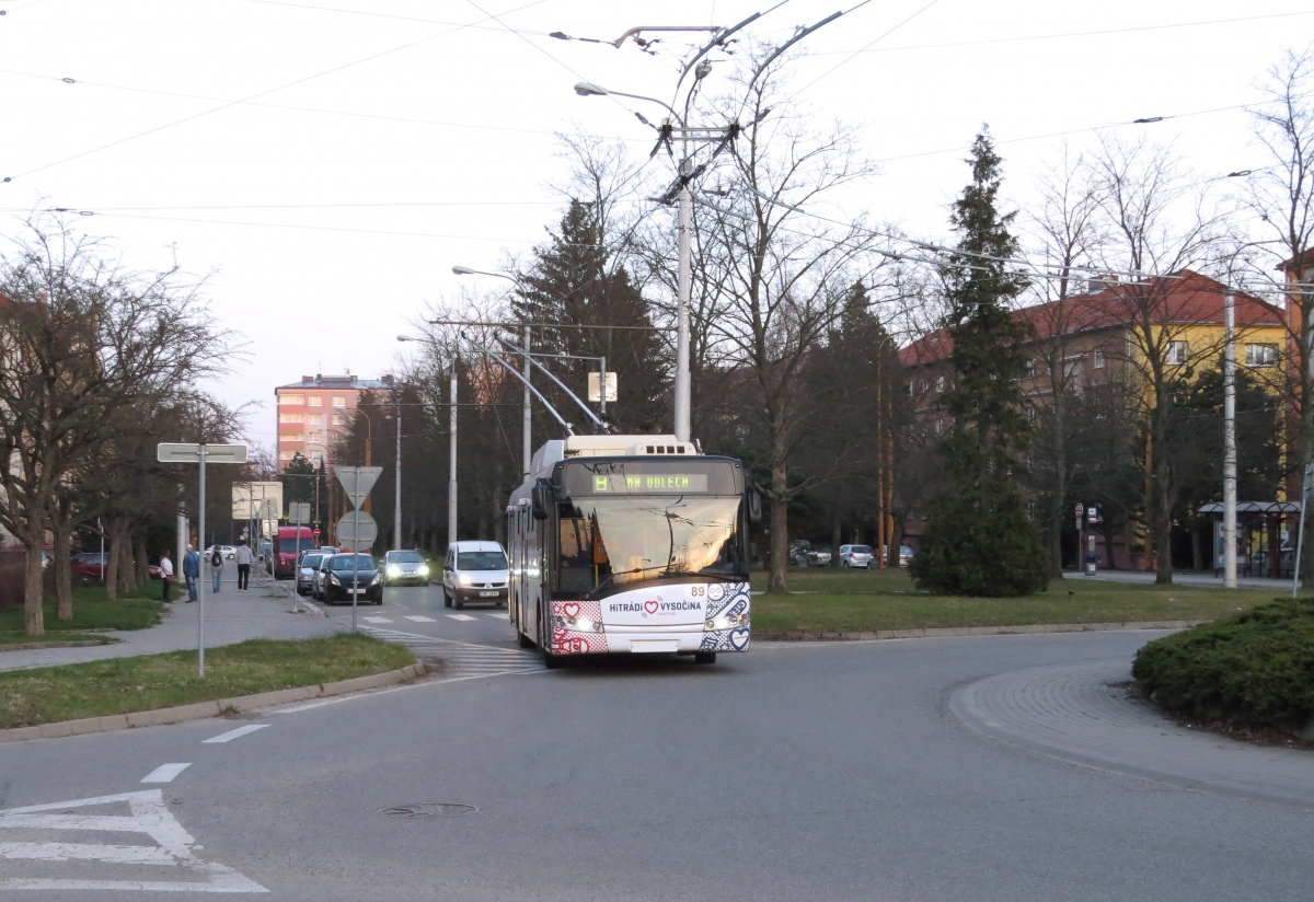 Іглава, Škoda 26Tr Solaris III № 89; Іглава — Троллейбусные линии и инфраструктура