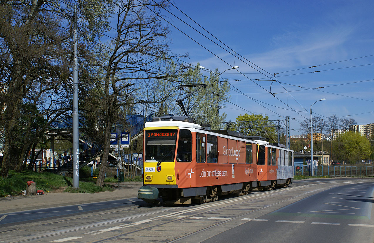 Щецин, Tatra T6A2M № 233