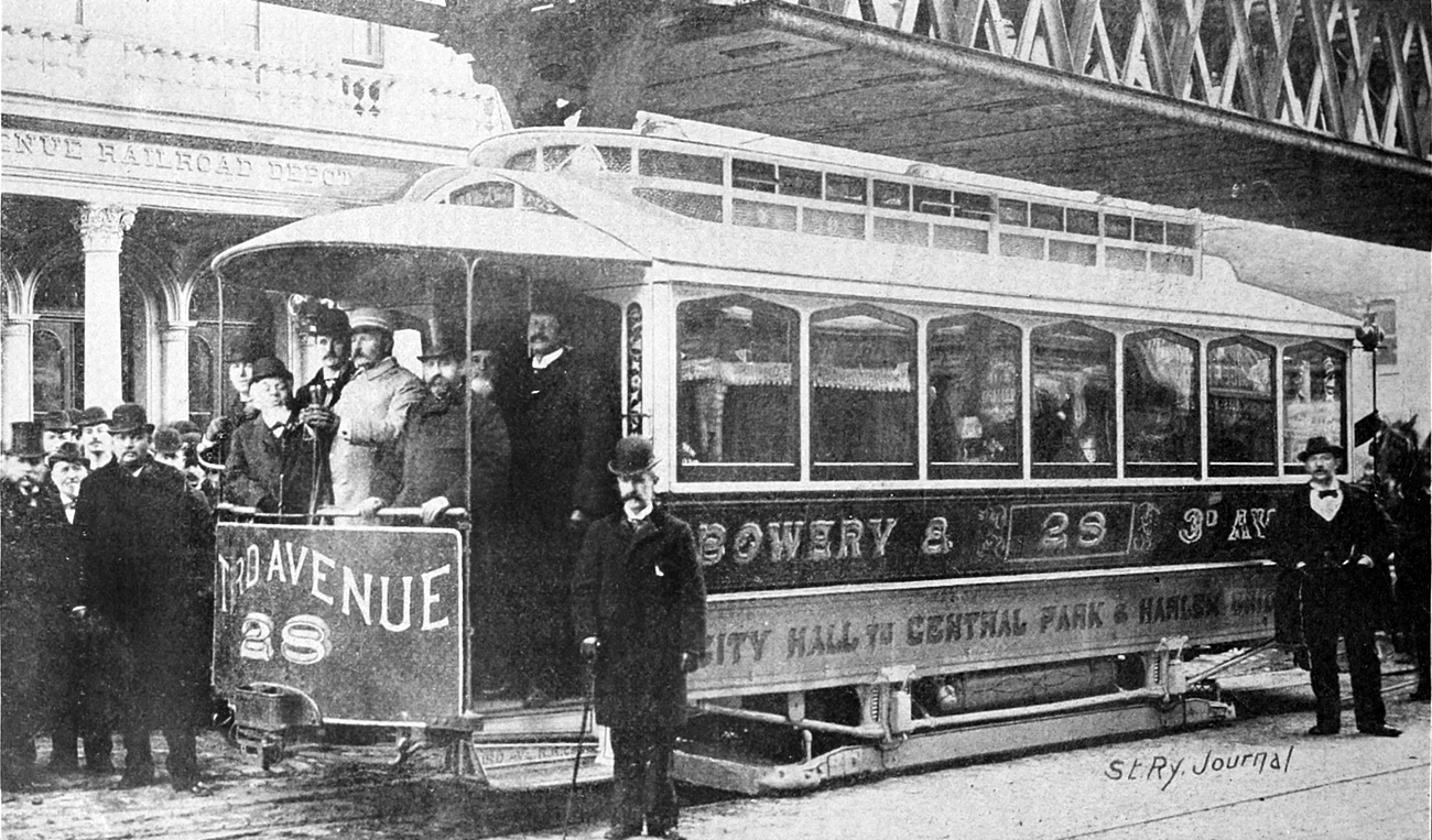 Нью-Йорк, Laclede cable car № 28; Нью-Йорк — Third Avenue Railway System