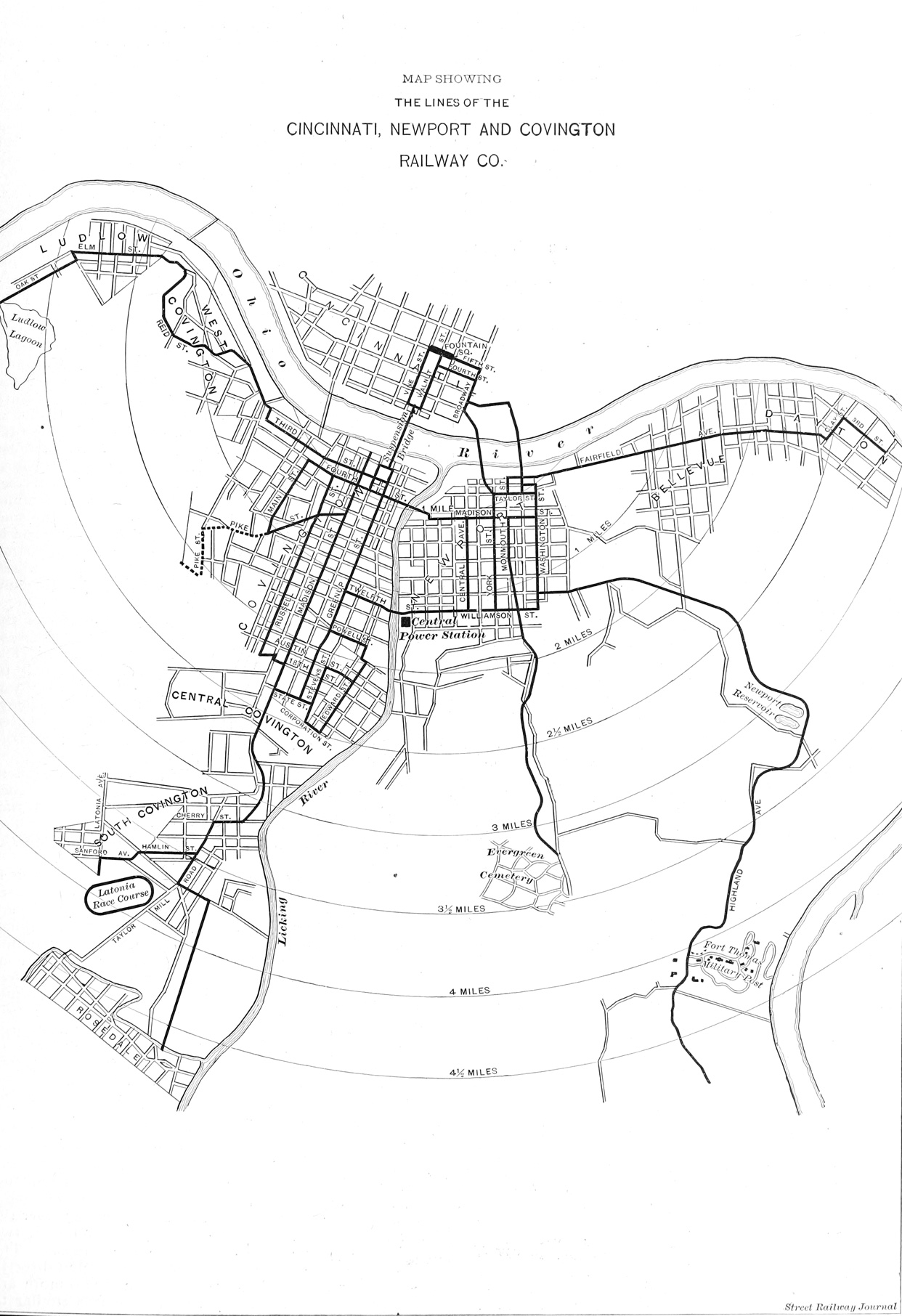 Covington — Maps; Cincinnati — Maps and Plans