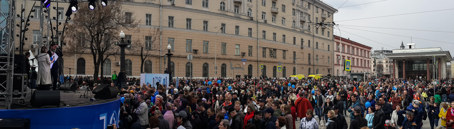 Москва — Парад к 120-летию трамвая 20 апреля 2019