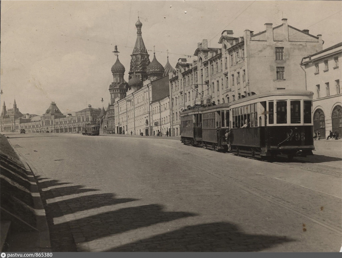 Москва, М № 1796; Москва — Исторические фотографии — Трамвай и Троллейбус (1921-1945)