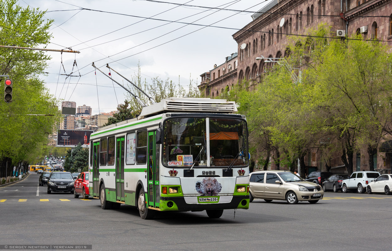 Ереван, ЛиАЗ-5280 (ВЗТМ) № 036