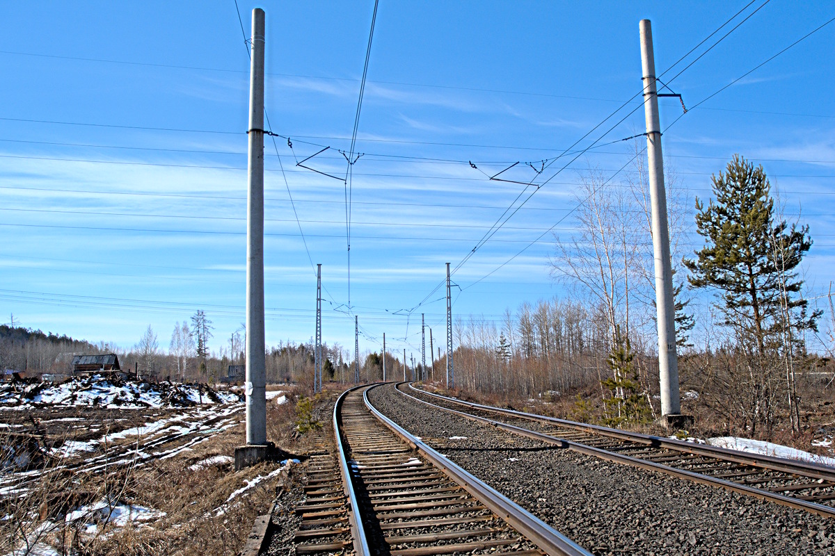 Oust-Ilimsk — Tramway Line and Infrastructure