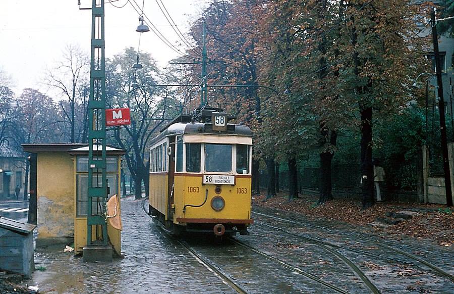 Budapešť, BKVT V (Ganz) č. 1063