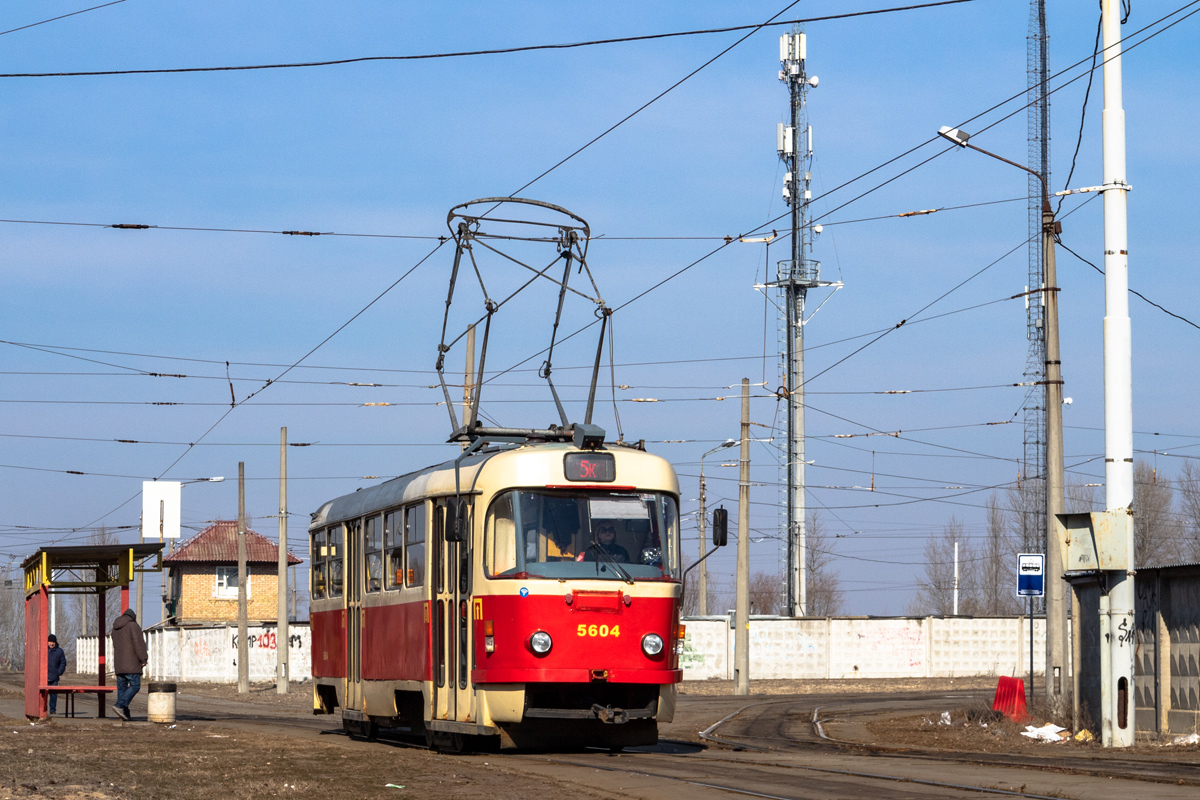Kiev, Tatra T3SU N°. 5604