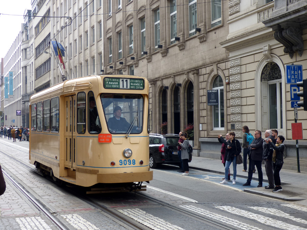 Брюссель, MIVB/STIB Series 9000 № 9098; Брюссель — Торжества по случаю 150-летия трамвая (30/04/2019-05/05/2019)