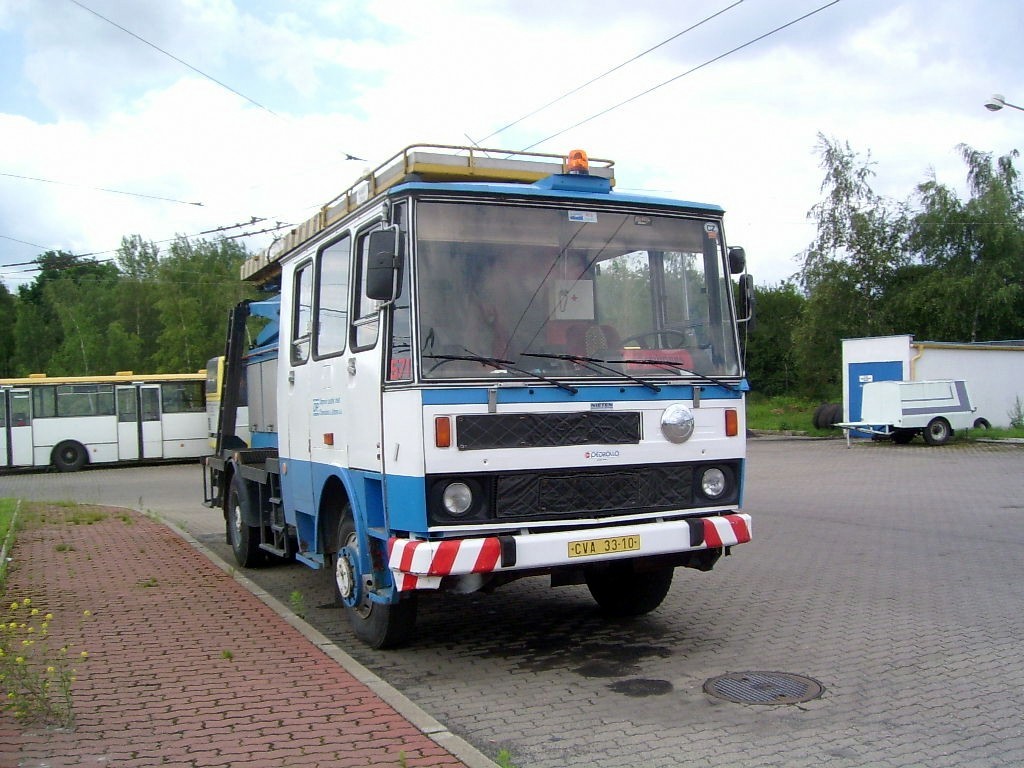 Хомутов — Служебные транспортные средства троллейбуса